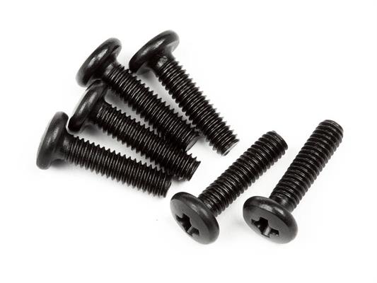 Maverick - MV28034 - Button Head Screw M2.5 x 10mm 6Pcs