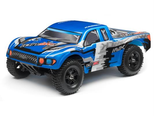 Maverick - MV28067 - SHORT COURSE PAINTED BODY BLUE WITH DECALS ION SC