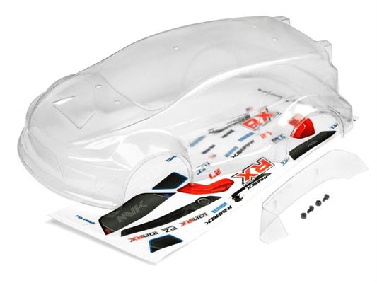 Maverick - MV28076 - CLEAR RALLY BODY WITH DECALS (ION RX)