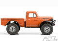 Pro-Line - PL3499-00 - 1946 Dodge Power Wagon karosseri i klar lexan til Crawler biler - 313mm Hjulafstand