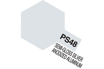 Tamiya - PS-48 - Semi gloss silver aluminium - Spraymaling