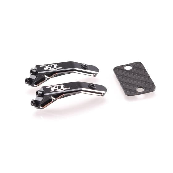 Revolution Design - RDRP0286-BLK - B6.4 | B6 Aluminium Wing Mount Set (black)