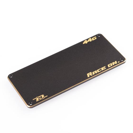 Revolution Design - RDRP0600 - B7 | B6.4 | T6.4 | SC6.4 Heavy ESC Mounting Plate (Brass | 44g)