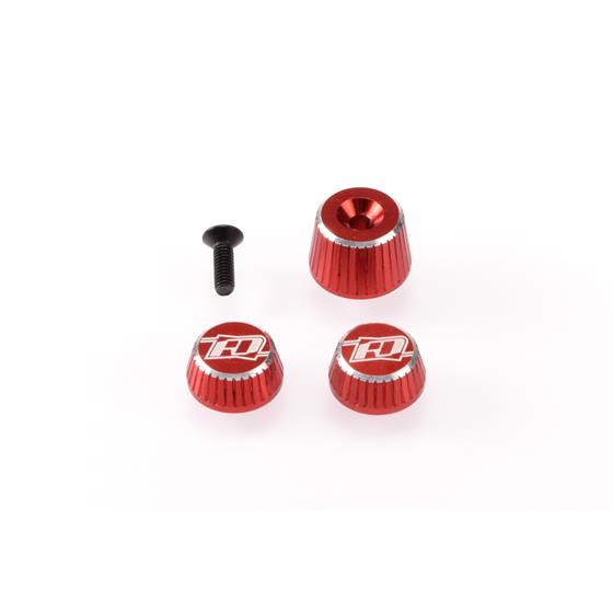 Revolution Design - RDRP0501-RED - M17 Dial and Nut Set (red)