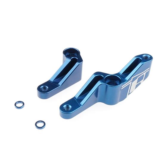 Revolution Design - RDRP0631-BLU - Pro2 | RB10 Aluminium Bellcrank Set Blue (Fits Team Associated Pro2 | RB10)