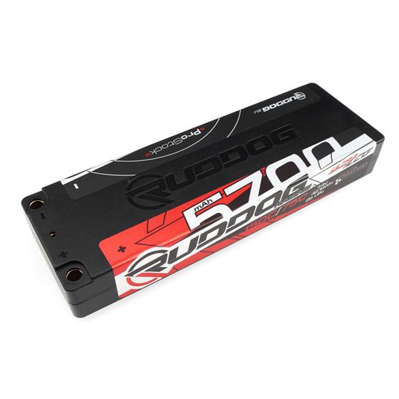 Ruddog - RP-0796 - 7.4V ProStock 5700mAh 150C/75C Ultra-LCG Stick Pack LiPo Battery