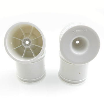 T6.4 | XT2 | YZ-2T | Storm - 1/10 Truck Wheels 2.2" (White | 4pcs)