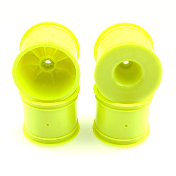 T6.4 | XT2 | YZ-2T | Storm - 1/10 Truck Wheels 2.2" (Yellow | 4pcs)