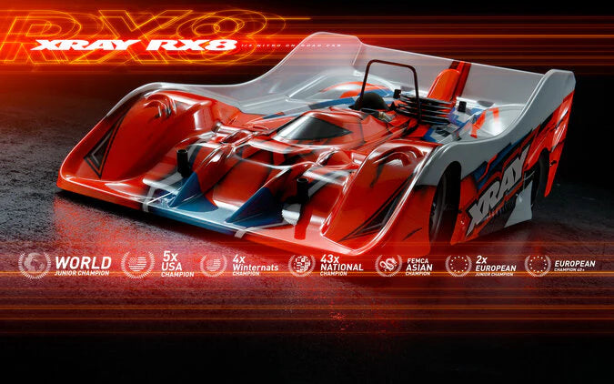 Xray - 340010 - RX8&#039;26 - 1/8 Nitro On-Road Car