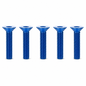 3x12mm CS Hex Screw / Blue*5