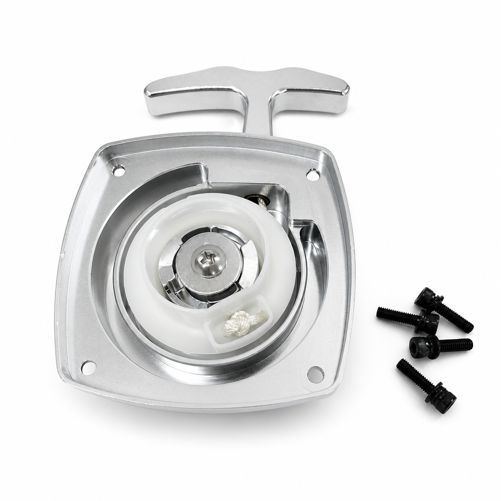 CNC aluminium trækstarter for 29cc 2-takt motor