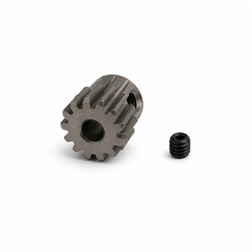 14T Motortandhjul - 0.6 pitch - Hard Coated Alu - 3mm aksel