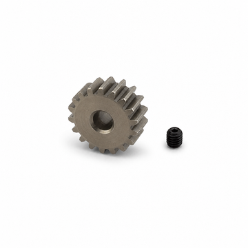 19T Motortandhjul - 0.6 pitch - Hard Coated Alu - 3mm aksel