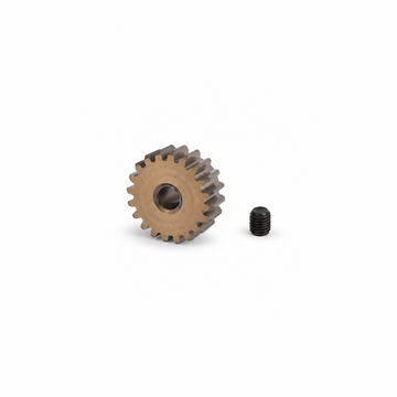 20T Motortandhjul - 0.6 pitch - Hard Coated Alu - 3mm aksel