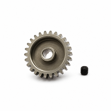 26T Motortandhjul - 0.6 pitch - Hard Coated Alu - 3mm aksel