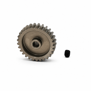 29T Motortandhjul - 0.6 pitch - Hard Coated Alu - 3mm aksel