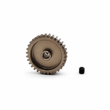 32T Motortandhjul - 0.6 pitch - Hard Coated Alu - 3mm aksel