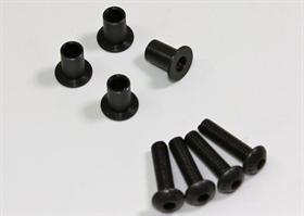 TeamC - T08751 - Screw/Bushing for Front Hub 4x16mm (4) 1:8