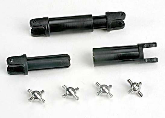 Traxxas - TRX1651 - Half-shafts (internal-splined (2)/external-splined (2))/ metal U-joints (4)