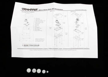 Traxxas - TRX2064A - Gear set (for 2065 waterproof sub-micro servo)