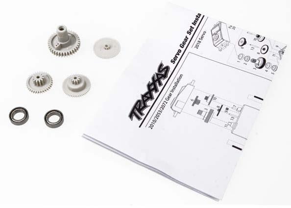 Traxxas - TRX2072A -  Gear set (for 2070, 2075 servos)