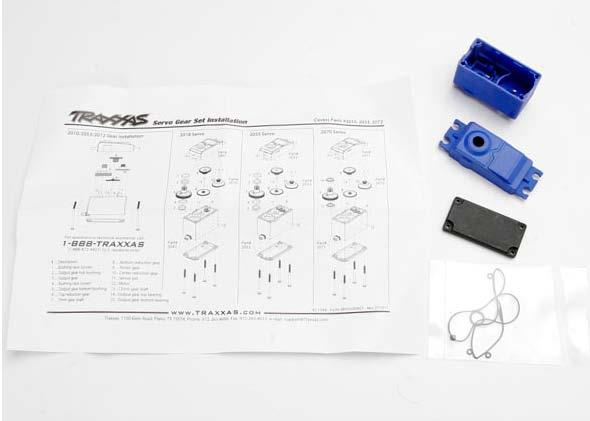 Traxxas - TRX2074 - Servo case/gaskets (for 2056 and 2075 waterproof servos)