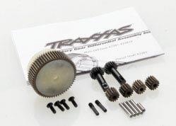 Traxxas - TRX2388x - Planetary gear differential with steel ring gear (Komplet) (Passer til Bandit, Stampede, Rustler)