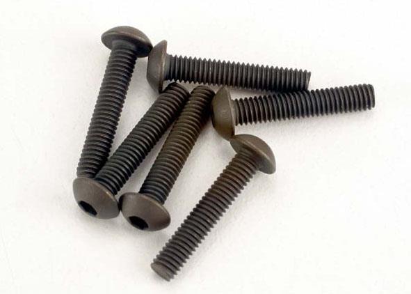 Traxxas - TRX2579 - 3x15mm Skruer med hoved - 6 stk