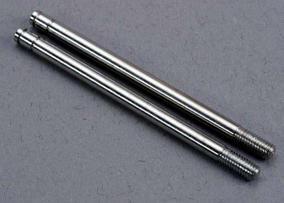 Traxxas - TRX2765 - Shock shafts, steel, chrome finish (X-long) (2)