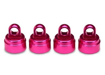 Støddæmpertop i pink alu. til Ultra Shocks - 4 stk