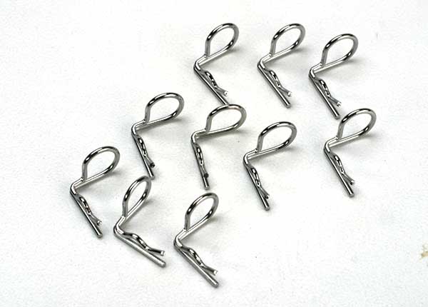 Traxxas - TRX3935 - Karosseri clips (mounting clip), angled, 90-degrees - 10 stk