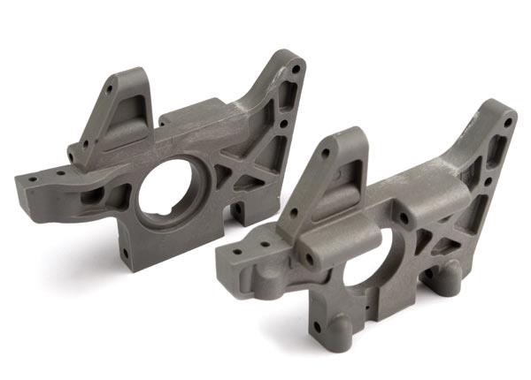 Traxxas - TRX4930R - Bulkheads (l & r) (front) (grey)