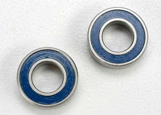 Traxxas - TRX5117 - 6x12x4 mm Kugleleje, blue rubber sealed (2)