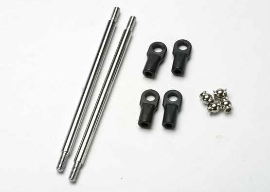 Traxxas - TRX5318 - Push rod (steel) (assembled with rod ends) (2) (use with long travel or