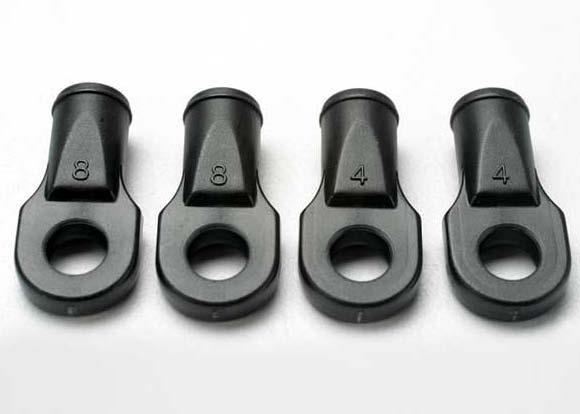 Traxxas - TRX5348 - Rod ends, Revo (large, for rear toe link only) (4)