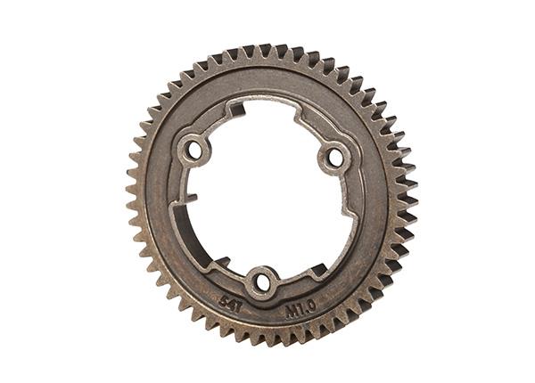 Traxxas - TRX6449X - 54T Spur gear, stål (1.0 metric pitch/ Modul1)