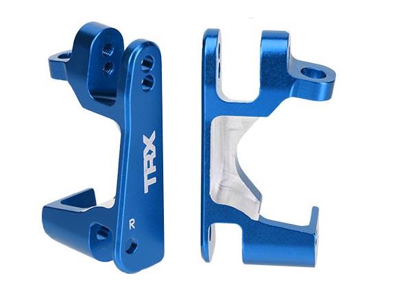 Traxxas - TRX6832X -  Caster blocks (c-hubs), 6061-T6 aluminum, left and right (blue-anodized)