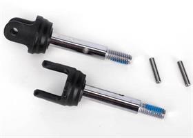 Traxxas - TRX6853X - Stub axles, rear, heavy duty (2)/pins (2)