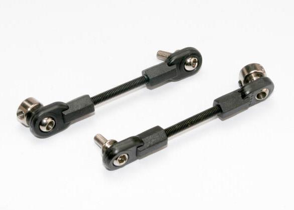 Traxxas - TRX6897 -  Linkage, rear sway bar (2) (assembled with rod ends, hollow balls and ball studs)