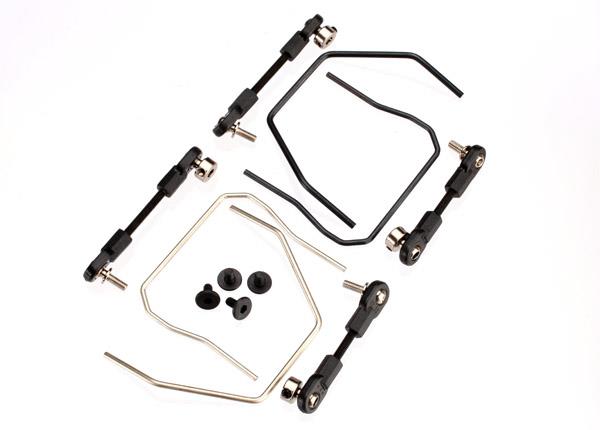 Traxxas - TRX6898 - Sway bar kit (front and rear) (includes front and rear sway bars and adjustable linkage)