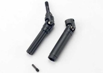 Traxxas - TRX7151 - Driveshaft assembly (1) left or right (fully assembled, ready to install)/ 3x10mm screw pin (1)