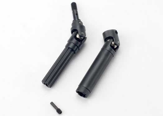Traxxas - TRX7151 - Driveshaft assembly (1) left or right (fully assembled, ready to install)/ 3x10mm screw pin (1)