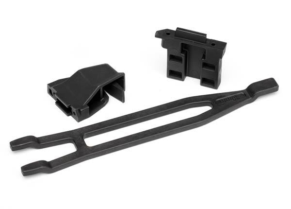 Traxxas - TRX7426x - Battery hold-downs, tall (2) (allows for installation of taller, multi-cell batteries)