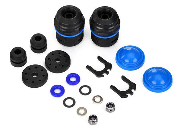 Traxxas - TRX7762X - Rebuild kit, GTX shocks (lower cartridge, assembled, pistons, piston nuts, bladders) (renews 2 shocks)