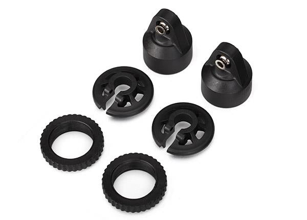 Traxxas - TRX7764 -  Shock caps, GTX shocks/ spring perch/ adjusters/ 2.5x14mm CS (2) (for 2 shocks)