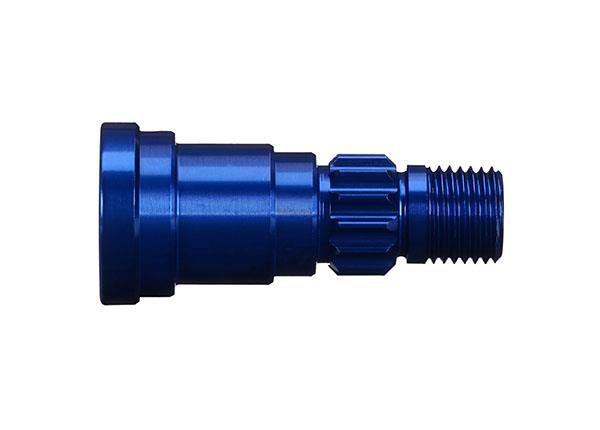 Traxxas - TRX7768 -  Stub axle, aluminum (blue-anodized) (1) (use only with #7750X driveshaft)