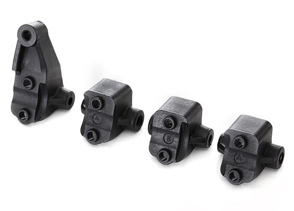 Traxxas - TRX8227 - Axle mount set (complete) (front & rear) (for suspension links)