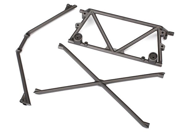 Traxxas - TRX8433 -  Tube chassis, center support/ cage top/ rear cage support