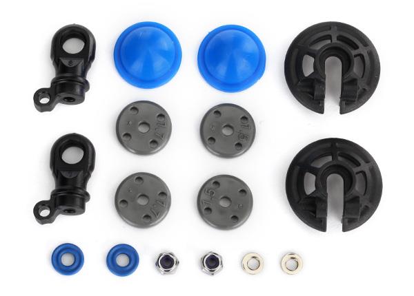 Traxxas - TRX8455 -  Rebuild kit, GTR shocks (x-rings, bladders, pistons, piston nuts, shock rod ends) (renews 2 shocks)