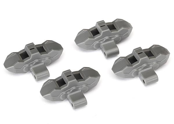 Traxxas - TRX8567 - Brake calipers, front or rear (grey) (4)